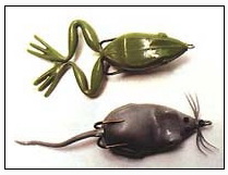 пластиковые приманки на щуку мышь и лягушка